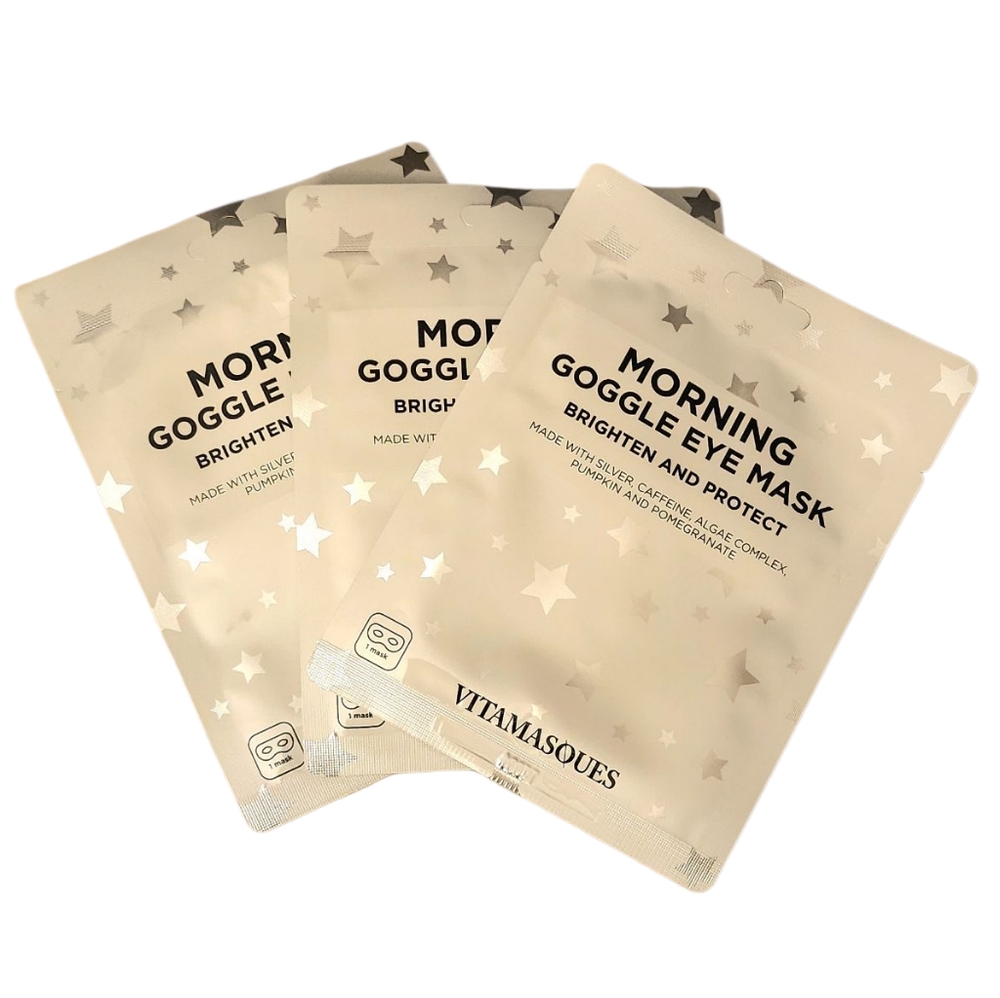Vitamasques Morning Goggle Eye‎ Mask New Pack of 3